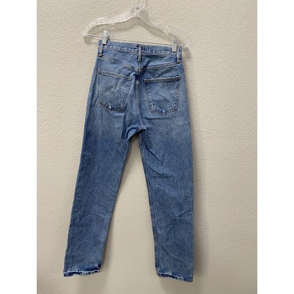 AGOLDE The 90's Pinch Waist Jeans Size 24 in color Abstract - Picture 6 of 11